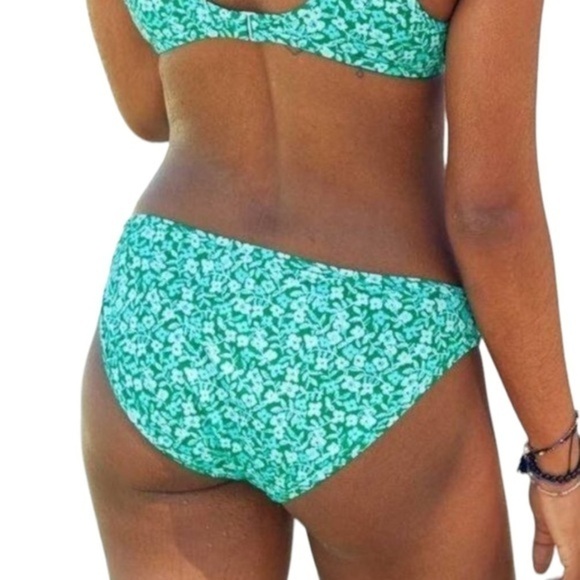 Aerie Floral Bikini Full Booty Bottom - Picture 2 of 4